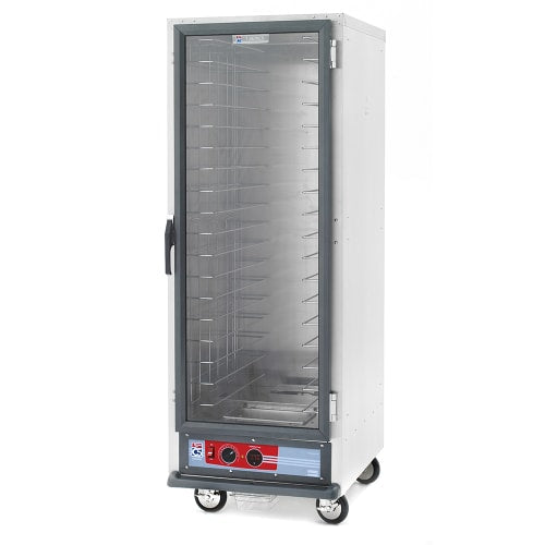 Metro C519-HFC-4 Full Height Non-Insulated Mobile Heated Cabinet w/ (18) Pan Capacity, 120v