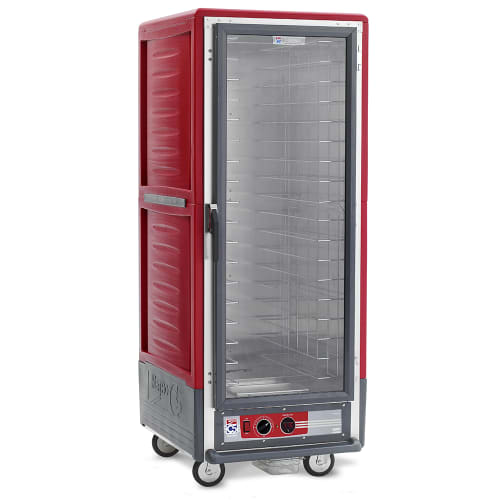Metro C539-HFC-4 Full Height Insulated Mobile Heated Cabinet w/ (18) Pan Capacity, 120v