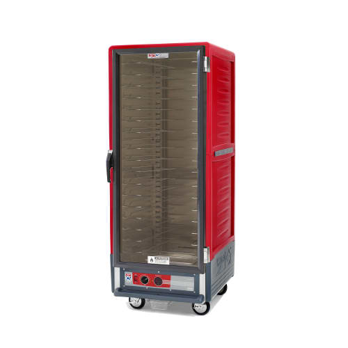 Metro C539-HFC-U Full Height Insulated Mobile Heated Cabinet w/ (18) Pan Capacity, 120v
