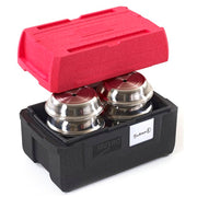 Metro ML180XL Mightylite BigBoy™ Insulated Food Carrier w/ (5) Pan Capacity, Black/Red