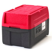 Metro ML180XL Mightylite BigBoy™ Insulated Food Carrier w/ (5) Pan Capacity, Black/Red