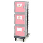 Metro MLD1 Mightylite™ Pan Carrier Dolly w/ 350 lb Capacity - Polyethylene, Gray