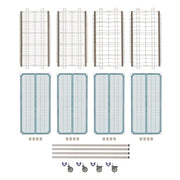 Metro PR48VX4 4 Level Mobile Drying Rack for Trays