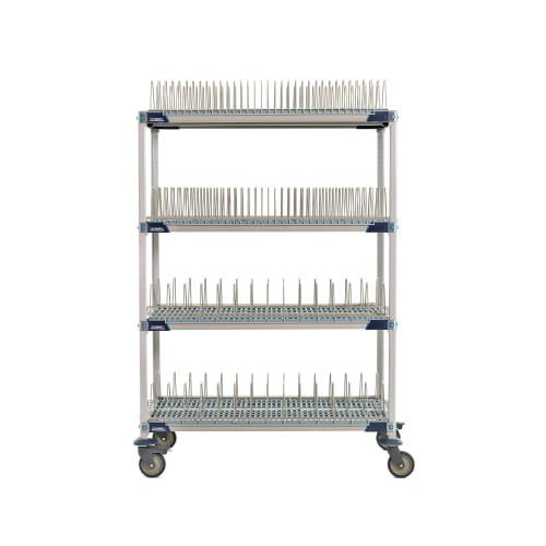 Metro PR48VX4 4 Level Mobile Drying Rack for Trays