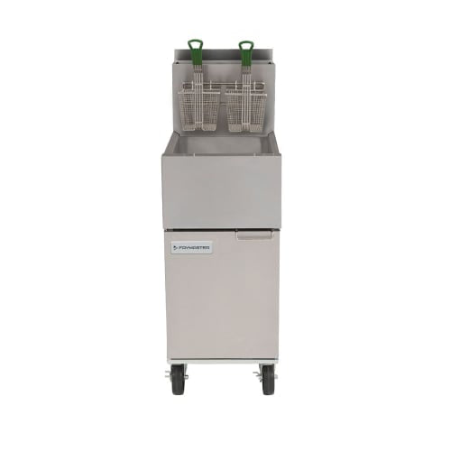 Frymaster ESG35T Gas Fryer - (1) 35 lb Vat, Floor Model, Natural Gas