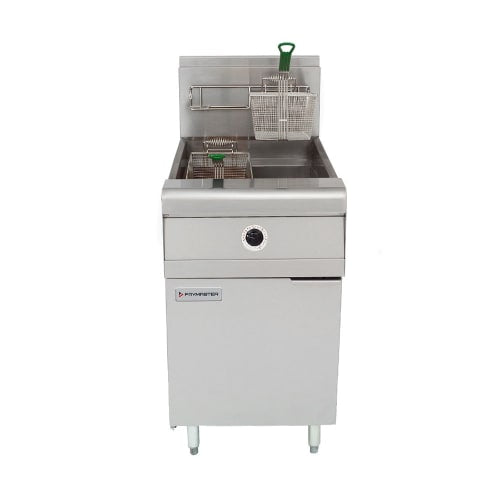 Frymaster MJ1CF Gas Fryer - (1) 80 lb Vat, Floor Model, Natural Gas