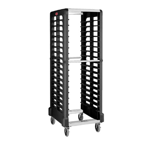 Rubbermaid FG332000BLA 23 3/4"W 18 Sheet Pan Rack w/ 2" Bottom Load Slides