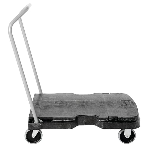 Rubbermaid FG440100BLA 500 lb Platform Truck - 32 1/2"L x 20 1/2"W