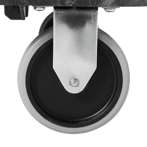 Rubbermaid FG440100BLA 500 lb Platform Truck - 32 1/2"L x 20 1/2"W