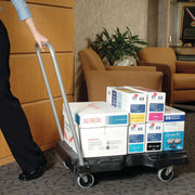 Rubbermaid FG440100BLA 500 lb Platform Truck - 32 1/2"L x 20 1/2"W