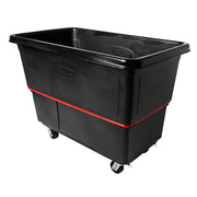 Rubbermaid FG472700BLA 1 cu yd Trash Cart w/ 1200 lb Capacity, Black