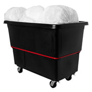 Rubbermaid FG472700BLA 1 cu yd Trash Cart w/ 1200 lb Capacity, Black