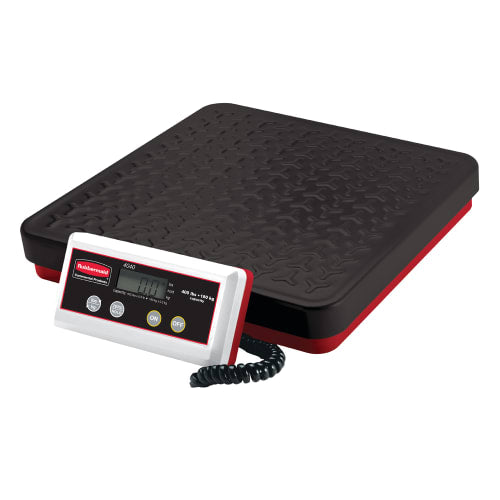 Rubbermaid FG404088 Pelouze Digital Receiving Scale - 400 lb x 1/2 lb/180 kg x 1/5 kg