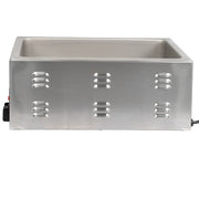 APW Wyott CW-2AI Countertop Food Warmer - Dry w/ (1) Full Size Pan Wells, 120v