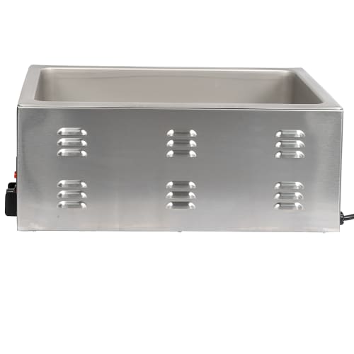 APW Wyott CW-2AI Countertop Food Warmer - Dry w/ (1) Full Size Pan Wells, 120v