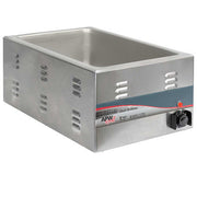 APW Wyott CW-2AI Countertop Food Warmer - Dry w/ (1) Full Size Pan Wells, 120v