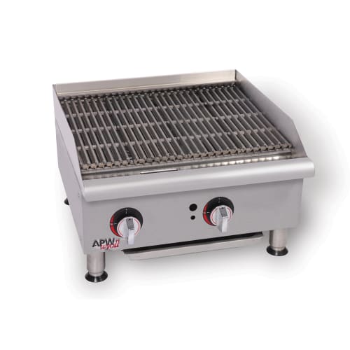 APW Wyott GCB-36S 36" Gas Charbroiler w/ Cast Iron Grates, Natural Gas