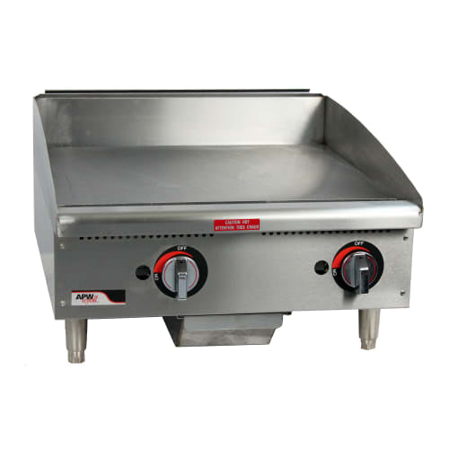 APW Wyott GGT-36S 36" Gas Griddle w/ Thermostatic Controls - 1" Steel Plate, Natural Gas