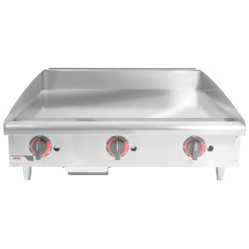 APW Wyott GGT-36S 36" Gas Griddle w/ Thermostatic Controls - 1" Steel Plate, Natural Gas