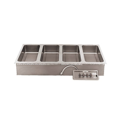 APW Wyott HFW-4DS Drop-In Hot Food Well w/ (4) Full Size Pan Capacity, 208v/3ph