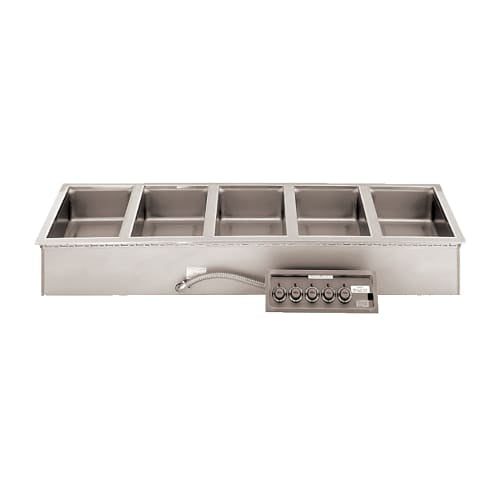 APW Wyott HFW-5S Drop-In Hot Food Well w/ (5) Full Size Pan Capacity, 208v/3ph