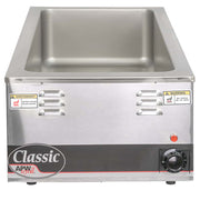 APW Wyott W-43V Countertop Food Warmer - Wet w/ (4) 1/3 Pan Wells, 120v