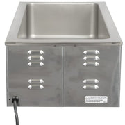 APW Wyott W-43V Countertop Food Warmer - Wet w/ (4) 1/3 Pan Wells, 120v