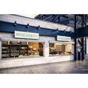 Berner PE06-C-1025AA 25" Unheated Air Curtain - Variable Speed, Aluminized Steel, 120v