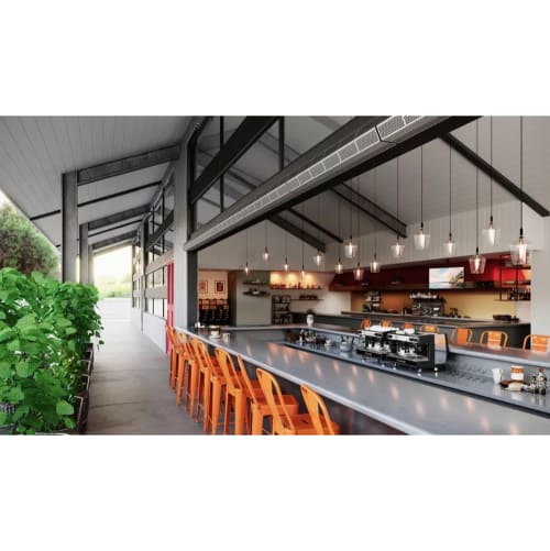 Berner PE06-C-1025AA 25" Unheated Air Curtain - Variable Speed, Aluminized Steel, 120v