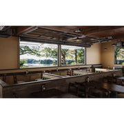 Berner PE06-C-1030AA 30" Unheated Air Curtain - Variable Speed, Aluminized Steel, 120v