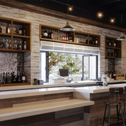 Berner PE06-C-1030AA 30" Unheated Air Curtain - Variable Speed, Aluminized Steel, 120v