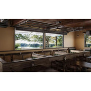 Berner PE06-C-1048AA 48" Unheated Air Curtain - Variable Speed, Aluminized Steel, 120v