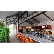 Berner PE06-C-1048AA 48" Unheated Air Curtain - Variable Speed, Aluminized Steel, 120v