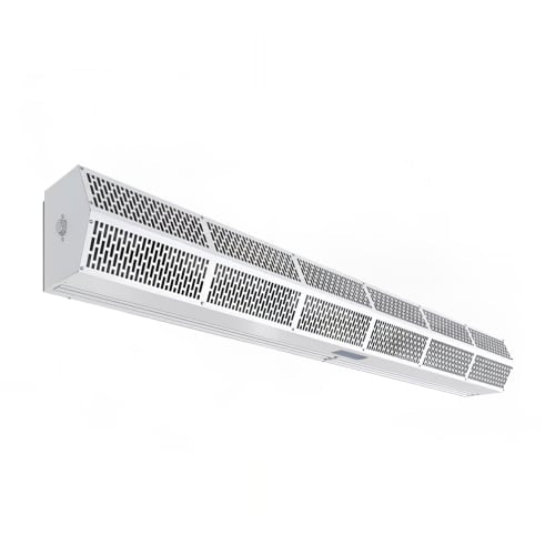 Berner PE06-C-1060AA 60" Unheated Air Curtain - Variable Speed, Aluminized Steel, 120v