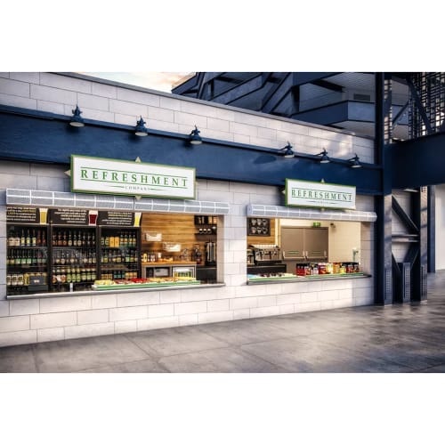 Berner PT06-C-1048EB 48" Heated Air Curtain - Variable Speed, Aluminized Steel, 208v/1ph