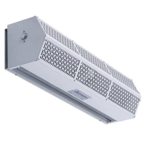 Berner SLC07-2108A 108" Unheated Air Curtain - (1) Speed, White, 120v