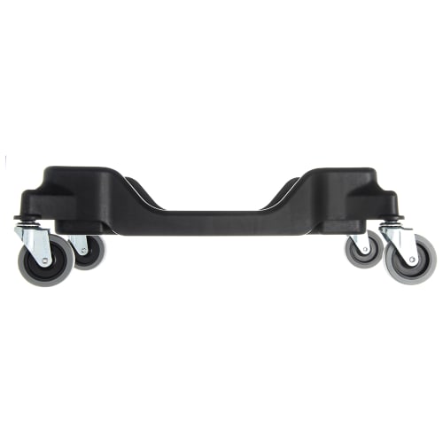 Carlisle Rectangular TrimLine™ Trash Can Dolly for 15 & 23 gal Cans, Black (36921003)