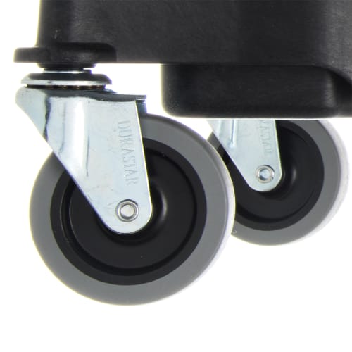 Carlisle Rectangular TrimLine™ Trash Can Dolly for 15 & 23 gal Cans, Black (36921003)