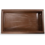 Carlisle 38 7/8" FiveStar™ Cold Food Bar - (3) Pan Capacity, Table Top, Brown (767001)