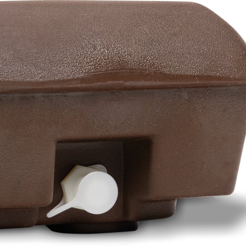 Carlisle 38 7/8" FiveStar™ Cold Food Bar - (3) Pan Capacity, Table Top, Brown (767001)