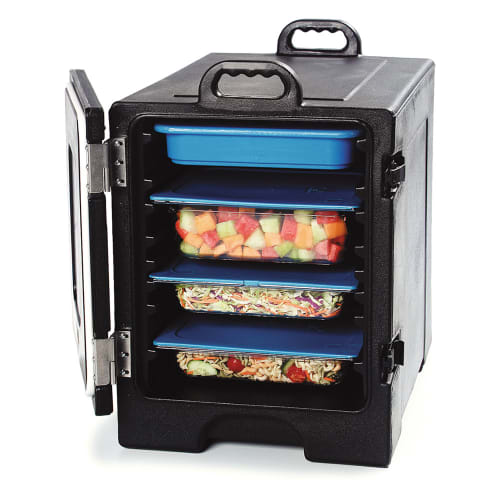 Carlisle Cateraide™ Insulated Food Carrier w/ (5) Pan Capacity, Black (PC300N03)