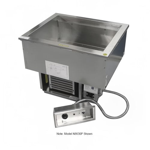 Delfield N8643P Drop-In Hot/Cold Food Well w/ (3) Full Size Pan Capacity, 120-240v/1ph