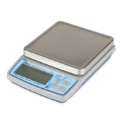 Edlund BRV-160 10 lb Square Digital Scale w/ Removable Platform - 5 1/8" x 5 1/8", Stainless