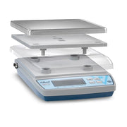 Edlund BRV-320 20 lb Square Digital Scale w/ Removable Platform - 7" x 7", Stainless