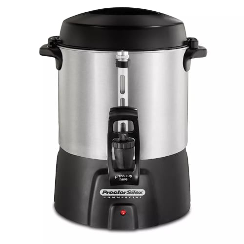 Proctor Silex 45040R 1 1/2 6 gal Low Volume Brewer Coffee Urn w/ 1 Tank, 120v
