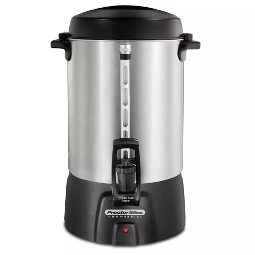 Proctor Silex 45060R 2 17/50 gal Coffee Urn w/ Dual Heaters & Tall Base, 120v