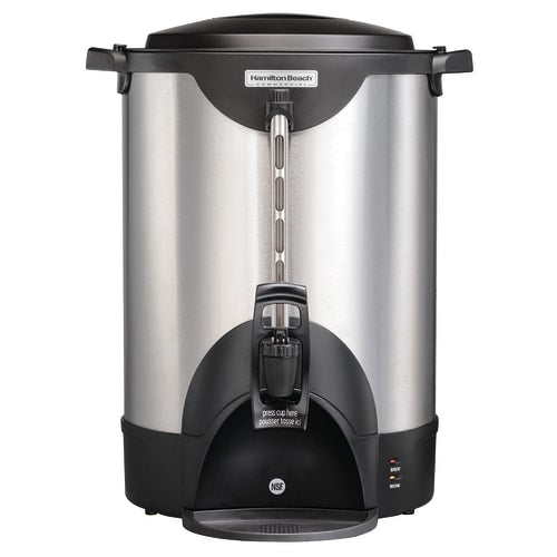 Hamilton Beach 4 3/5 gal Commercial Low Volume Brewer Coffee Urn w/ 1 Tank, 120v (HCU075S)