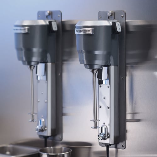 Hamilton Beach Wall Mount Drink Mixer w/ (1) Spindle & (2) Speeds, 120v (HMD300)