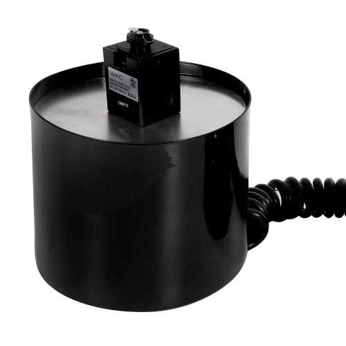 Hatco DL-500-RTL 71 7/8" Track Mount Heat Lamp w/ Retractable Cord - Lower Switch, Bold Black, 120v