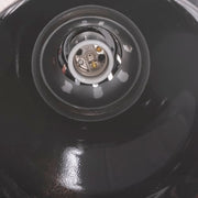 Hatco DL-500-RTL 71 7/8" Track Mount Heat Lamp w/ Retractable Cord - Lower Switch, Bold Black, 120v